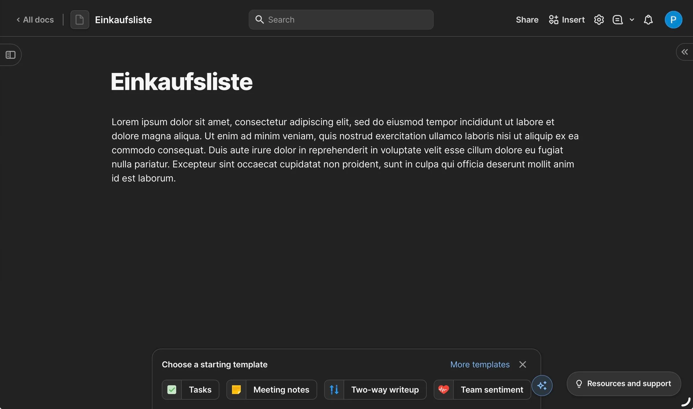 Coda document creation with template suggestions and collaboration features (excerpt from coda.io ) Coda document creation with template suggestions and collaboration features (excerpt from coda.io )