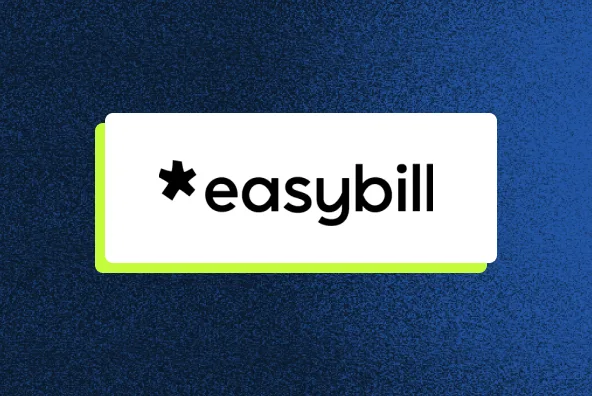 easybill Dashboard mit Rechnungsübersicht