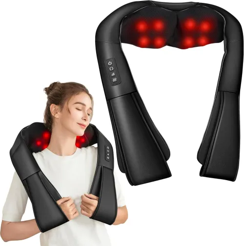 Brelley neck massager with heat